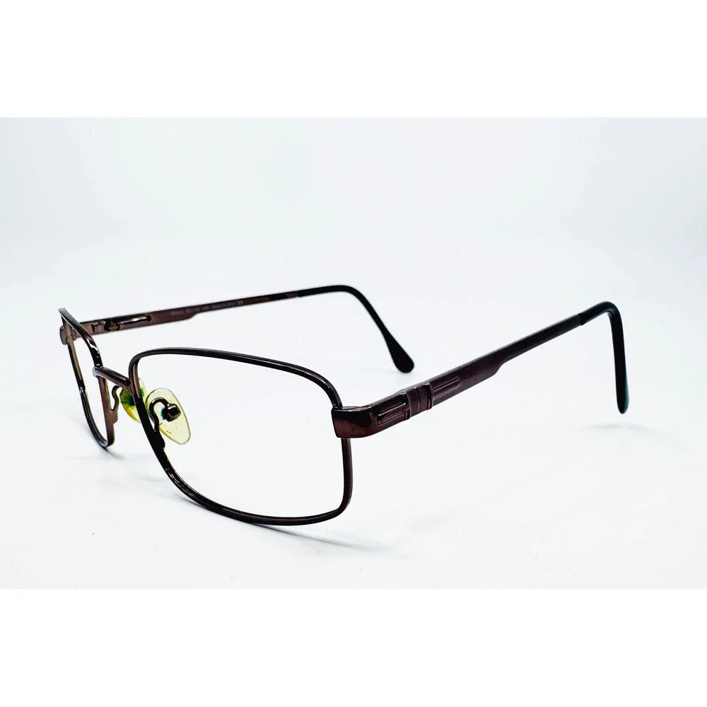 Kirkland Signature Eyeglasses Mens Brown Gabe 394560 Italy 51-18-140